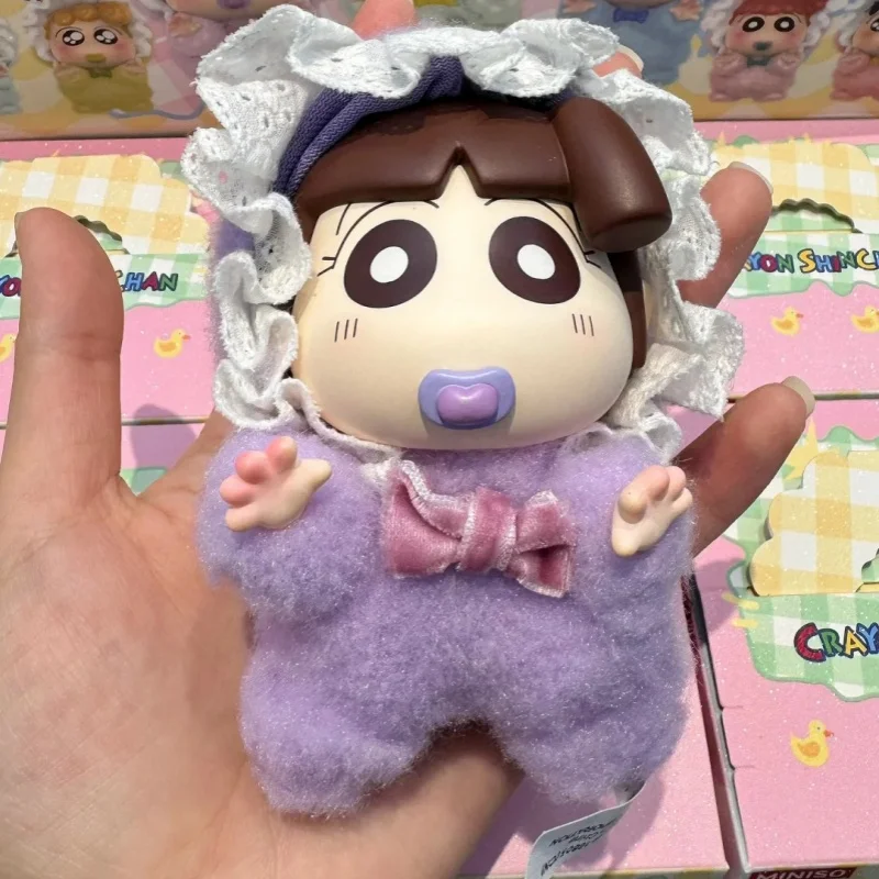 Crayon Baby Series Anime Action Figure Guess Bag Ornament Figurines Home Decor Desktop Dolls Model Gift Toys