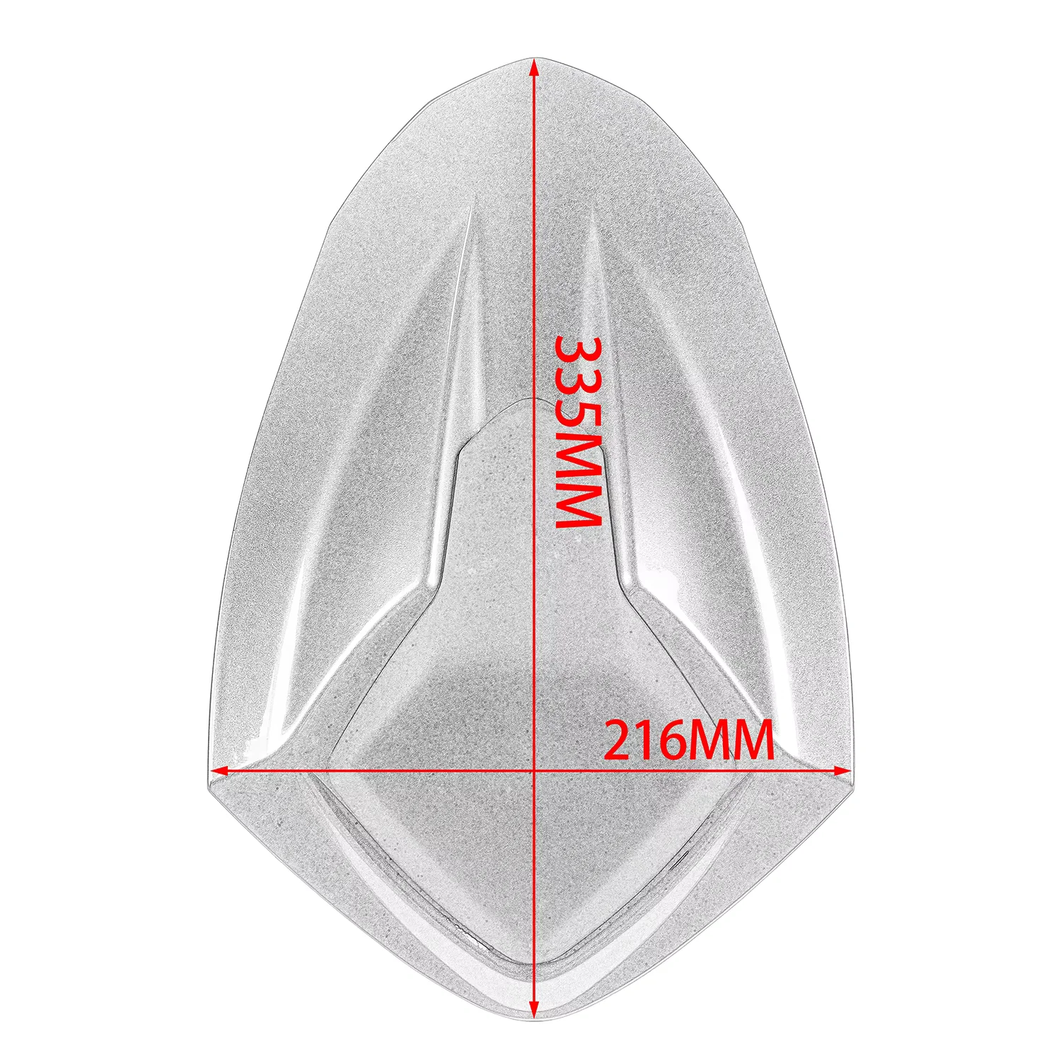 Per Triumph Street Triple 765 RRS 20-24 coperchio posteriore con gobba modificato