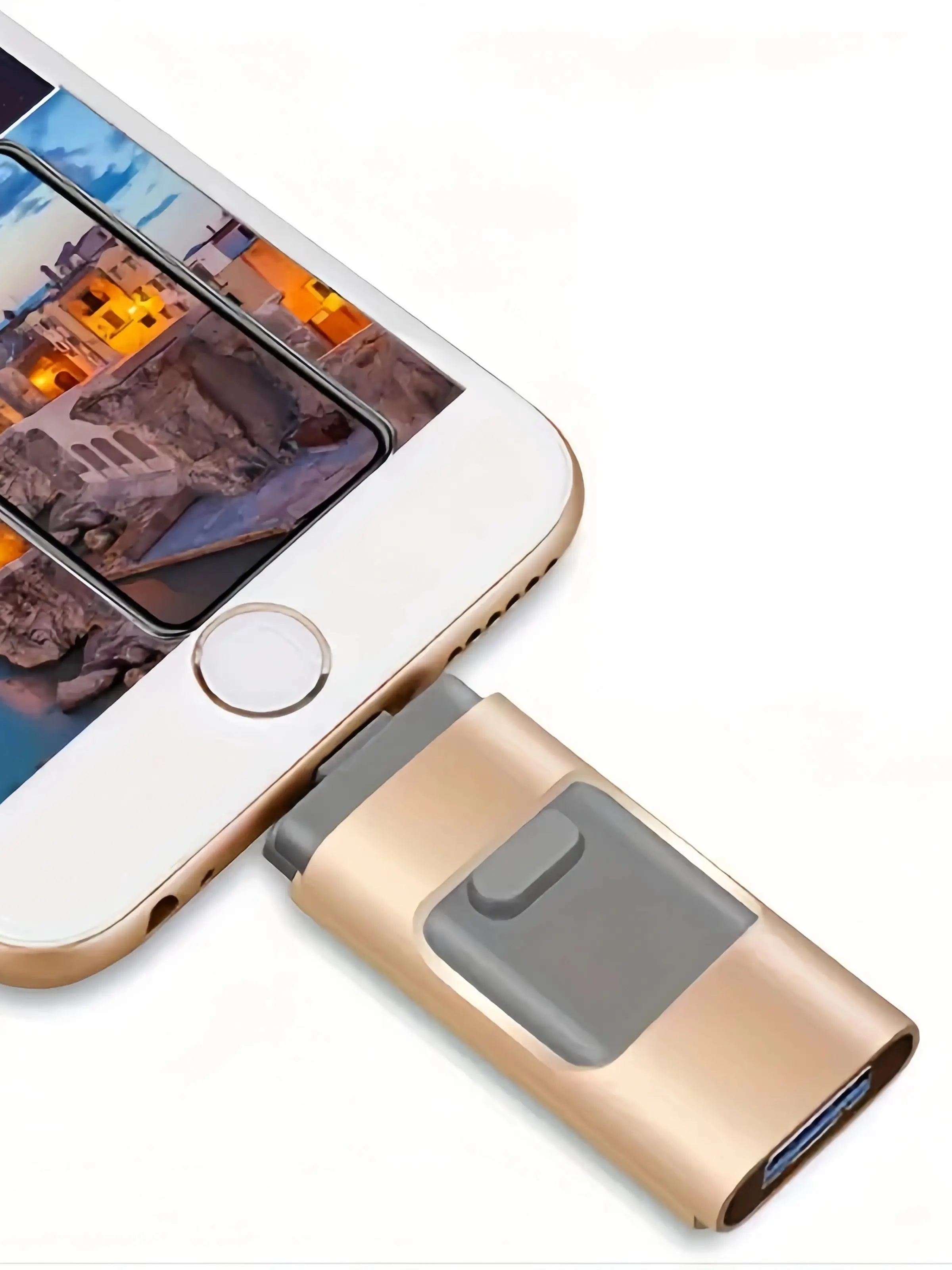 Ultra-Fast USB 3.0 Flash Drive Photo Stick Memory External Data Storage for iPhone - Portable Pen Drive for Data Sharing And Bac