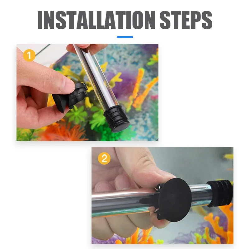 58CM  Aquarium Light LED Plant Grow Lamp Waterproof Fish Tank Light Underwater Aquariums Decor Lighting 90-260V 5730chip - view 5