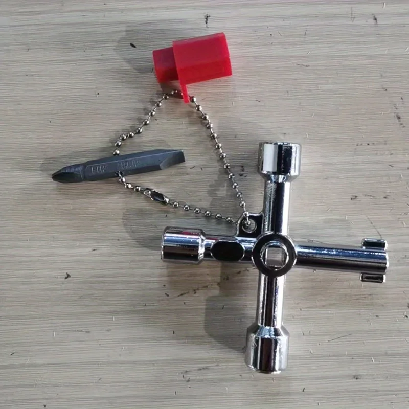 1PC High-Quality Multifunction Wrench 4 Ways Universal Internal Triangle Key Hand Tools for Repair