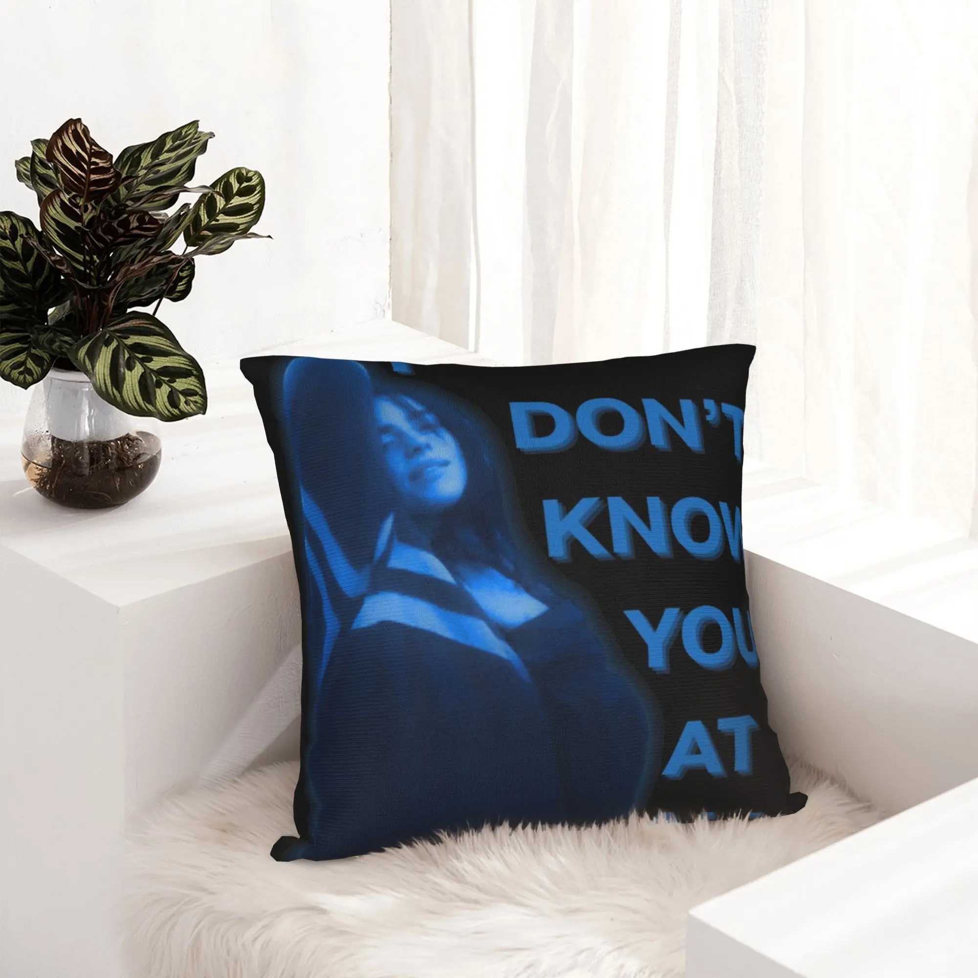 Billies Y2k Pillowcase Printed Polyester Cushion Cover Decorative  Pillow Case Cover Bed Square 18''