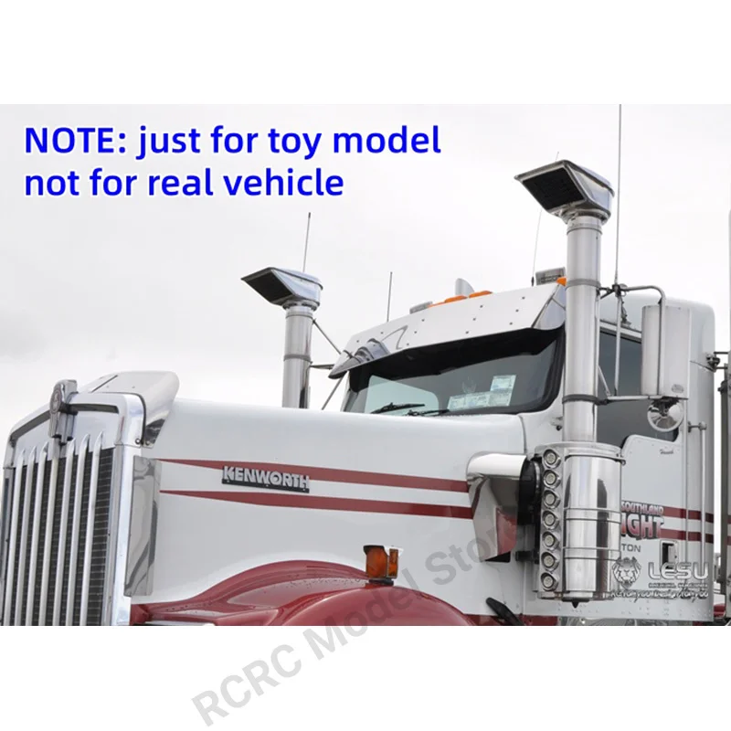 1/14 RC Toy Truck King Hauler Sand Stone Blocking Mesh LESU GW-K022-A For Tamiya 1/14 Rc Tractor Truck Accessories Parts