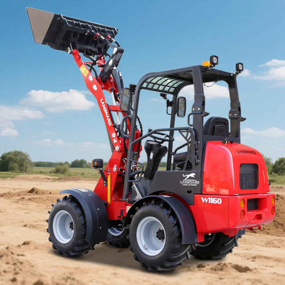 

famous brand wheel loaders in China ex factory price Mini Wheel Loader Front End Loader With CE Certificate Customized sale