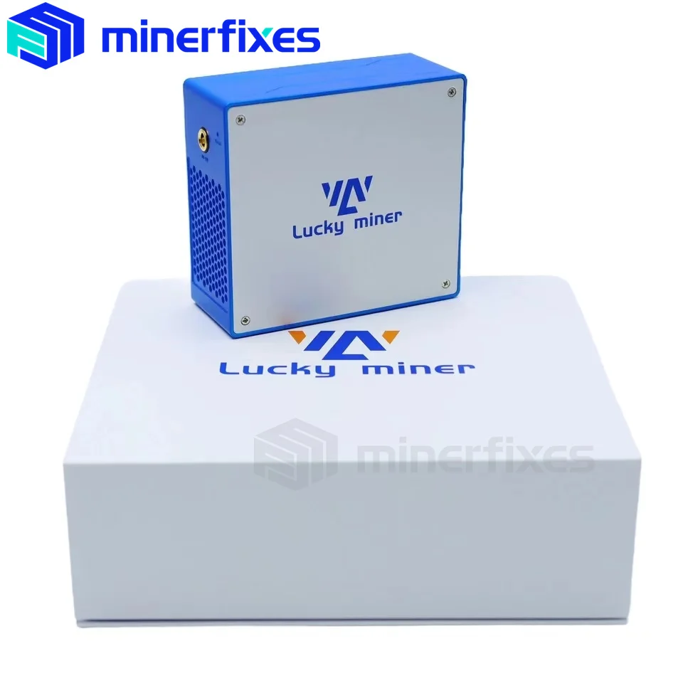 Imagem -02 - Modelo Atualizado Mais Recente da Lucky Miner Lv06 Solo Bitcoin Miner Btc Miner Wifi 1t gh s Lv07