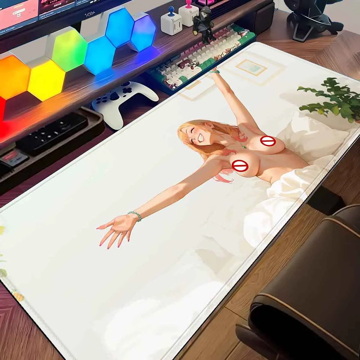 

Anime Kitagawa Marin Mouse Pad Mousepad Anime Waifu Overwatched Sexy Anime Grils Large Non-Slip Gamer Keyboard Pad Mouse Mat