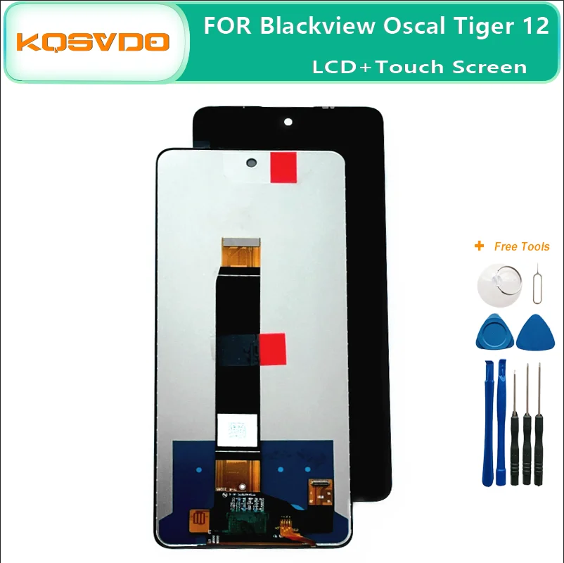 6.78 ''Originele Voor Blackview Oscal Tiger 12 Lcd Touch Screen Digitizer Vergadering Reparatie Voor Blackview Tiger 12 Lcd sensor