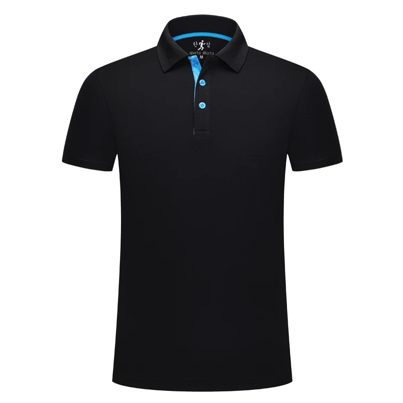 قميص بولو رياضي سريع الجفاف بتصميم مخصص شعار العلامة التجارية للشركة/طباعة مطرزة وطية صدر السترة قابلة للتنفس وأكمام قصيرة #6