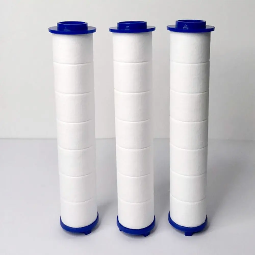 5Pcs PP Cotton Shower Head Replacement Filters Cartridge Water Purification for Most Hand Held Bath Sprayer Bathroom Accessory