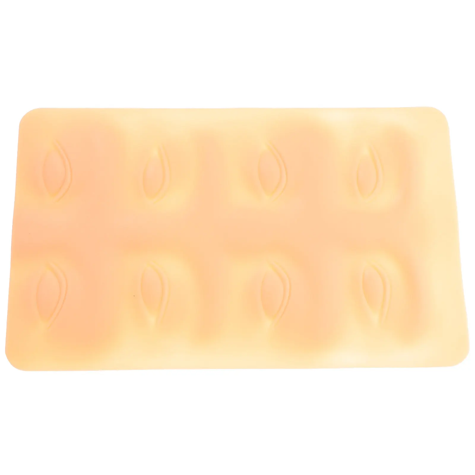 

Многоразовые 3D-пластинки для тренировки по макияжу бровей и век, имитирующие кожу, мягкие на ощупь, пищевого класса, для начинающих мастеров микроблейдинга