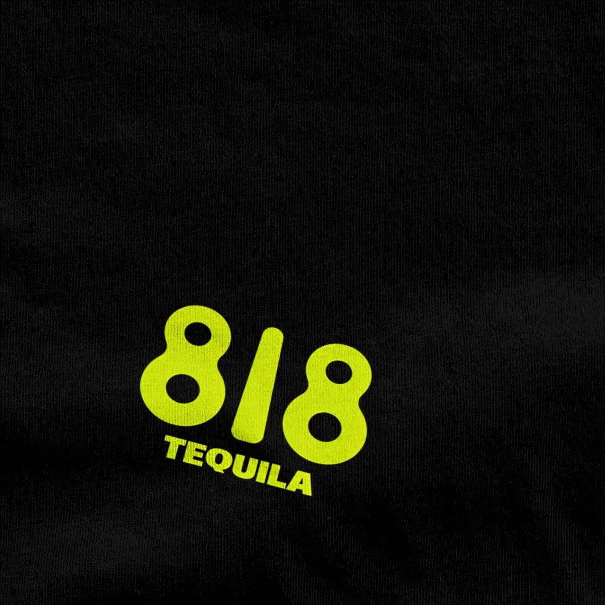 Men Women T Shirt 818 Tequila Yellow Logo T-Shirts Novelty Wine Summer Tees Streetwear Print Cotton Clothes Birthday Present