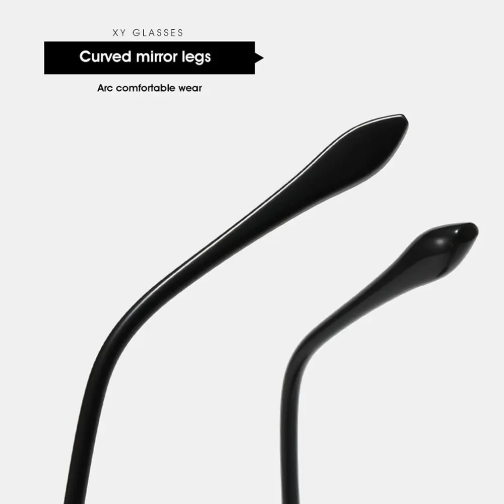 

Fashionable Double Bridge Cut-Edge Sunglasses UV Protection Luxury Metal Shades Gradient Lens Sun Glasses for Men and Women