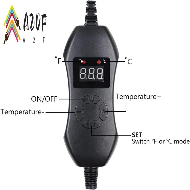 A20F-50W Seedling Heat Mat With Thermostat With Temperature Setting From 5℃ To 42℃ For Plants Growth,Germination EU Plug
