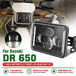 For Suzuki DR 650 - 'Plug and Play' Installs in 10 Mins. Motorcycle Front LED Headlight Kit