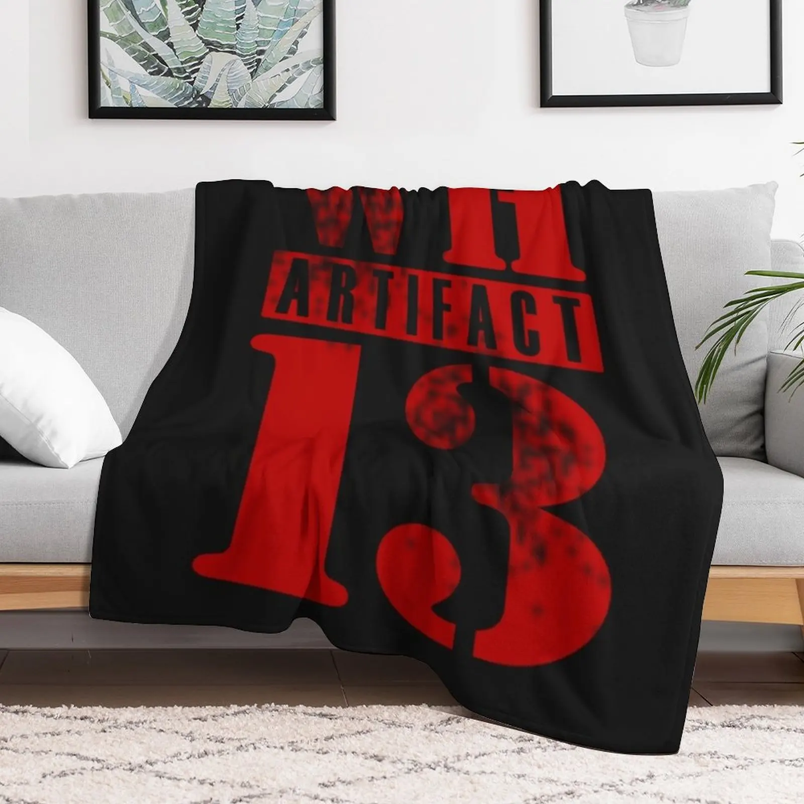 Warehouse 13 T-ShirtWH13 Artifact Throw Blanket