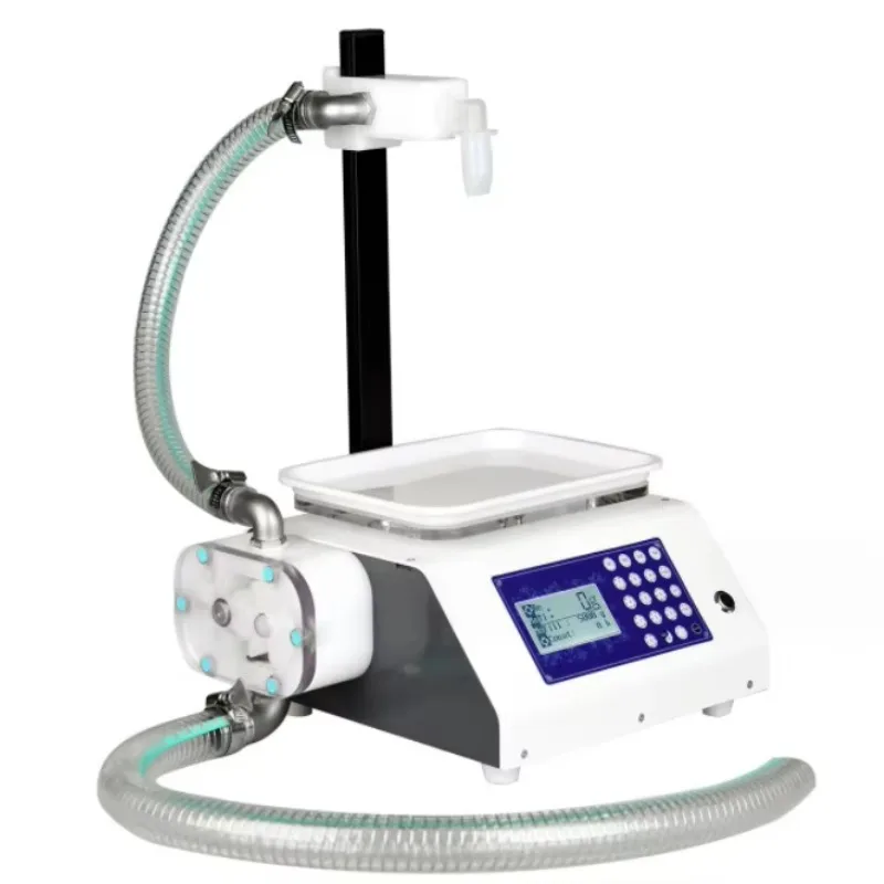 Новое состояние, настольная электрическая машина для розлива банок с медом, жидкое оборудование для розлива меда Doypack