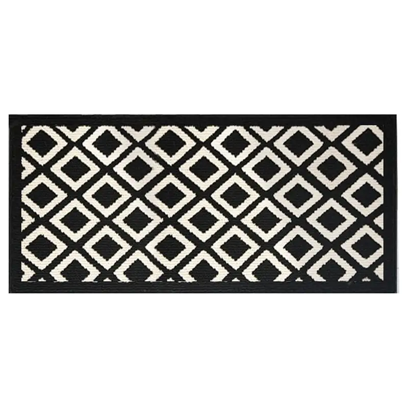 Kitchen Mats For Floor Non-Slip Kitchen Mats Plaid Absorbent Waterproof Standing Mats Soft Washable Floor Carpet For Home