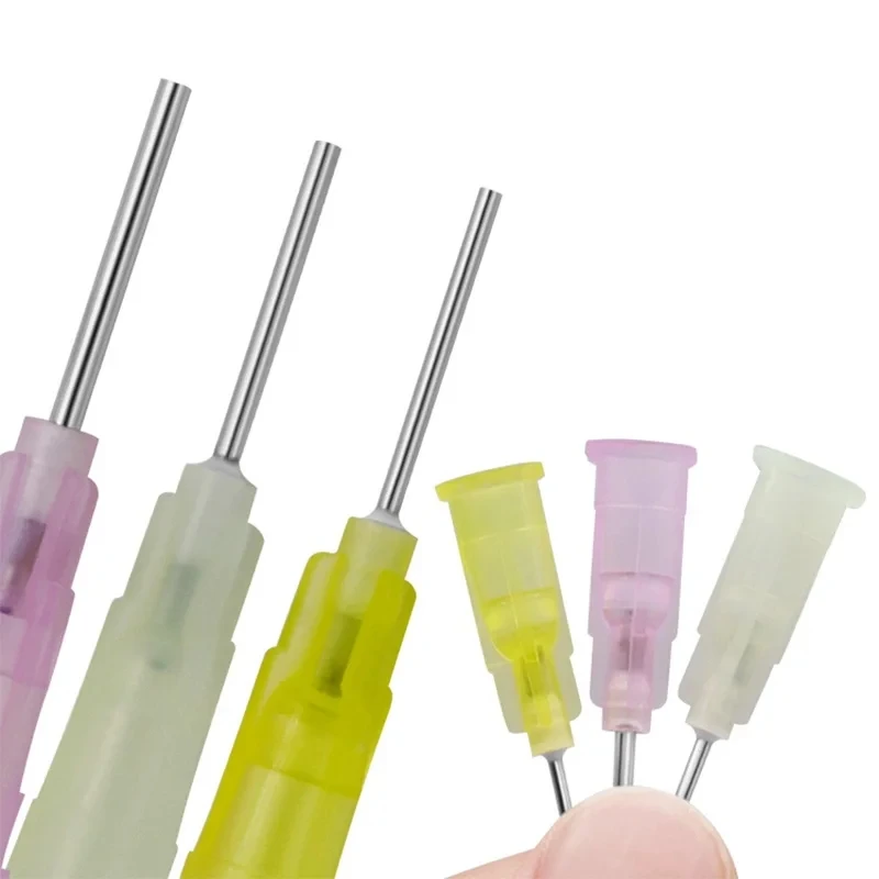 1Piece Aluminum Alloy BGA Solder Booster Paste Flux Propulsion Welding Soldering Oil Pusher UV Solder Mask Ink + 3pcs Needles