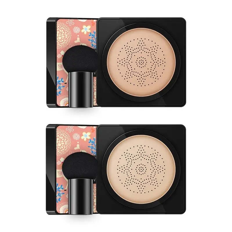 Moisturizing CC Cream Foundation Ultra Soft Mushroom Head Air Cushion BB Cream Foundation Long-lasting Face Makeup Waterproof