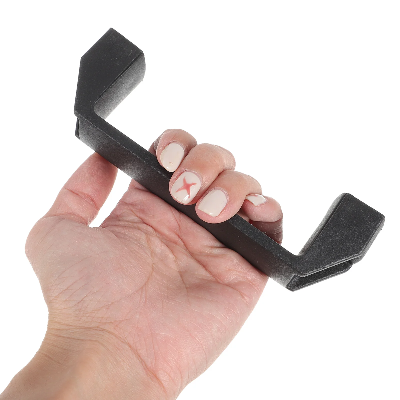 10 قطعة مقابض شريط مربع لخزانة خزانة خزانة صندوق كهربائي دائم النايلون المضادة للتآكل تركيبات الأجهزة الحديثة