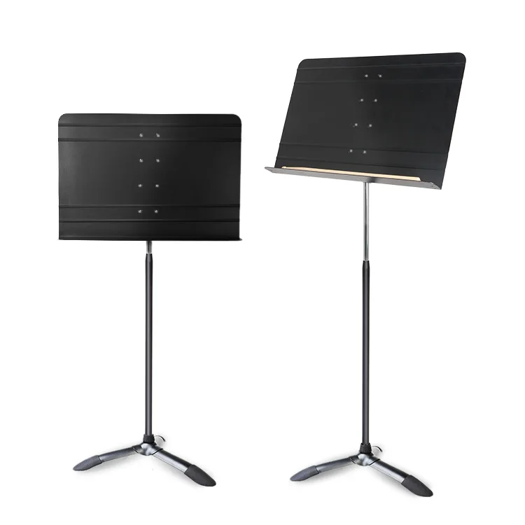 

Aluminum Alloy Large Sheet Music Stand Hydraulic Lifting Sheet Music Stand Stand Guitar Accessories Bold Universal Wholesale