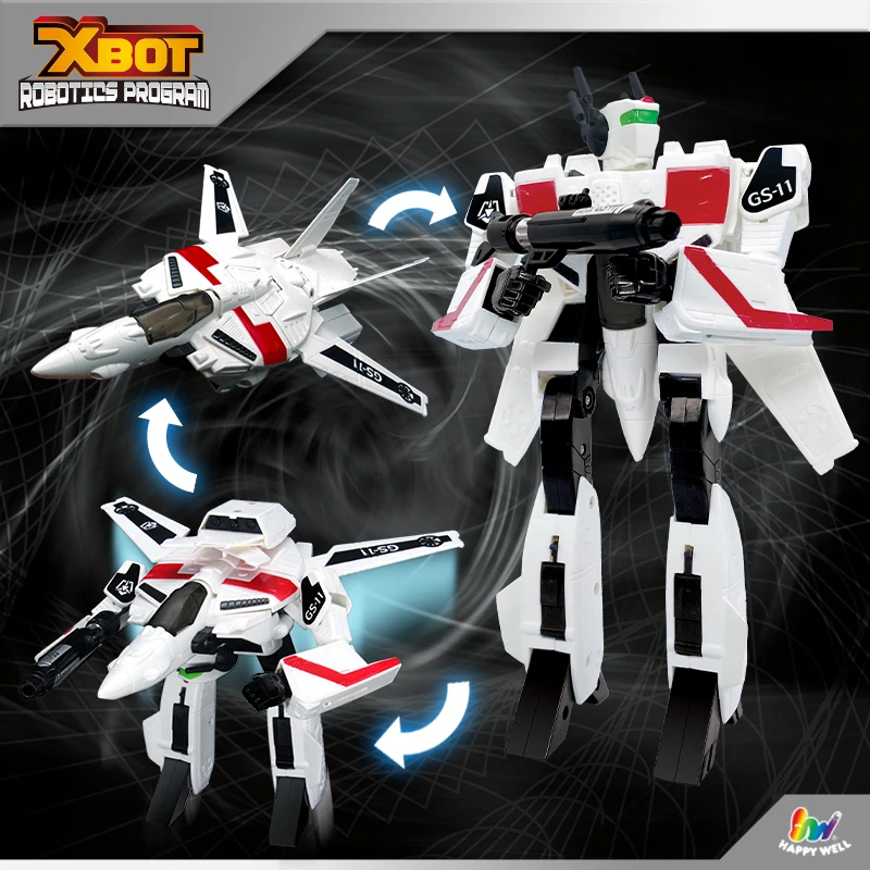 Space Fortress Ultra Space Fortress 7 Skull Fighter VF1 Modelo Coleccionable Juguete Marca Japonesa Xbot Escala :72 Producto...