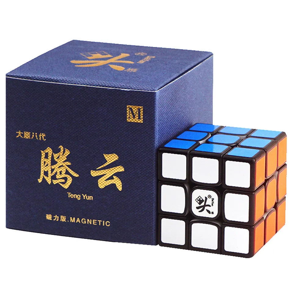 Dayan Tengyun 3x3x3 v1 Magnet würfel Professional Dayan V8 3x3 Magic Speed Cube Puzzle Lernspiel zeug für Kinder Kinder