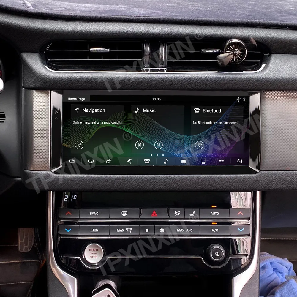 

Car Accessories Radio For Jaguar XF 2016-2019 Android Auto GPS Navigation Multimedia Stereo Receiver Head Unit Offline Maps