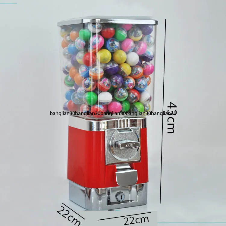 Bounce Ball Vending Machine with Coin Box GV18F, Candy Vending Machine