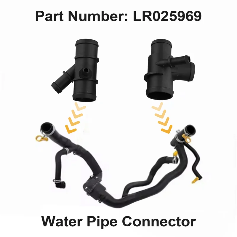 

New Arrival LR025969 Top Thermostat Housing Water Pipe Connector For Land Rover Range Rover Sport 2010-2013 Discovery 4 2010-201