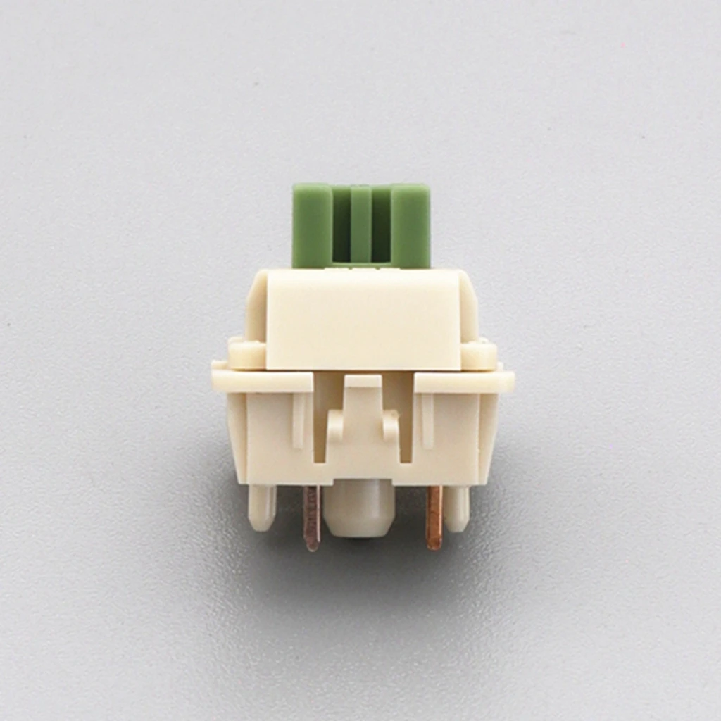 Imagem -06 - Matcha Ice Cream Liner Switches Lubrificação Teclado Mecânico Custom Switch Acessórios Todos Pom Uso Mmd v3 Gpl205 Gpl105 45g