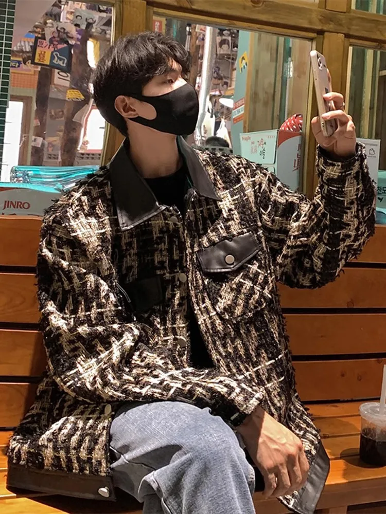 

Мужское пальто в стиле американского ретро-барокко, весенне-осеннее, модное, премиум-класса, стильное, для пар, осеннее пальто в стиле барокко