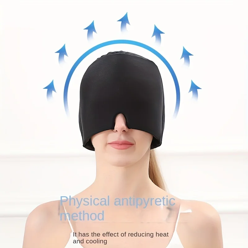 Migraine Mask Can Be Repeated Cold Compress And Hot Compress Double Compress The Head Gel Ice To Cool Down Migraine Relief