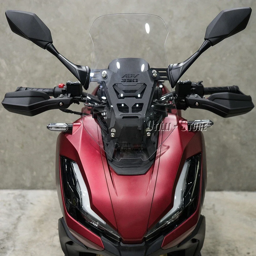 Pour Honda ADV350 adv350 Adv350 ADV 350 2022 2023 2024 moto nouveaux rétroviseursviseurs support de rétroviseur latéral noir