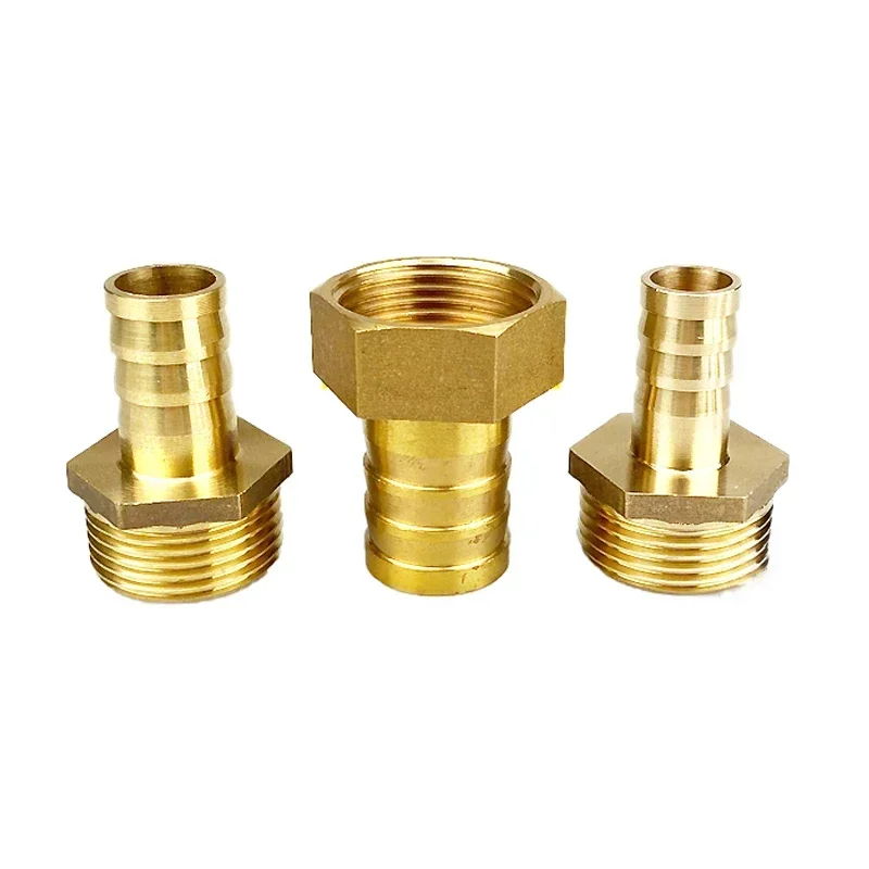 Pagoda connector 6 8 10 12 14mm hose barb connector, BSP  hose tail thread 1/8 1/4 3/8 1/2 brass water pipe fittings