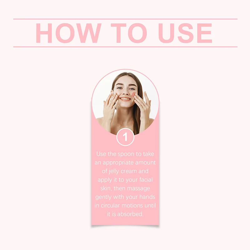 100g Jelly Face Cream Collagen Soft SPA Nourishing Moisturize Face Shrinks Pores Remove Comedones Jelly Essence Korean Skin Care view 6