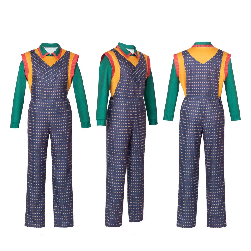 

Season 5 Holly Wheeler Cosplay Costume Women Adult Kids Shirts Overalls Vest Full Set Hallloween Fancy Dress Up Party Suits