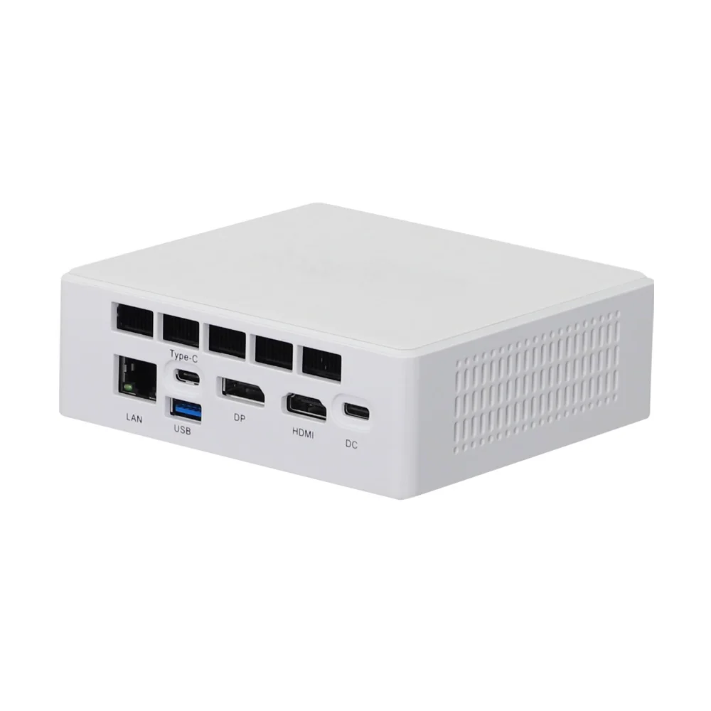 Newest Fan Mini PC Alder Lake N100 Intel Core i7 1360P 1260P i5 12450H Palm Computer DP HDMI Type-C Windows11 LAN Office TV BOX