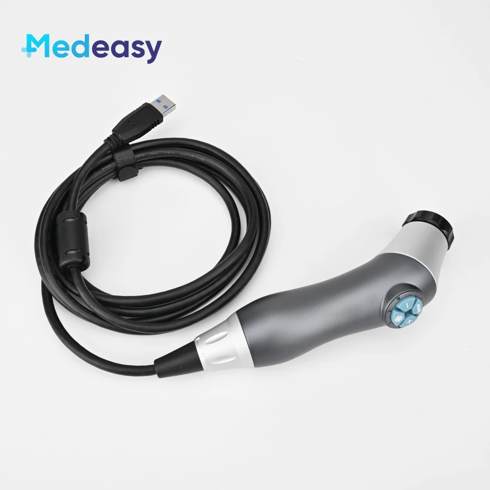 Cámara endoscópica HD portátil, sistema de cámara endoscópica de inspección/cirugía ORL de endoscopia médica con acoplador