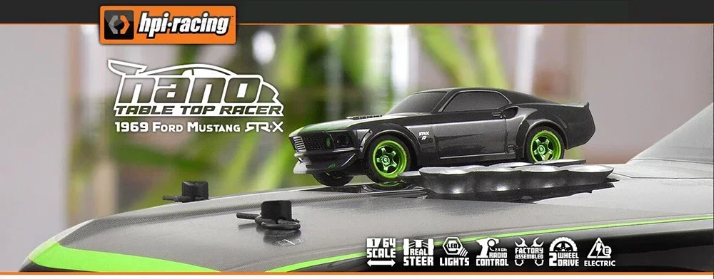 HPI RACING 1/64 Nano 160980 Flat Running Racing Drift Car MINI RC