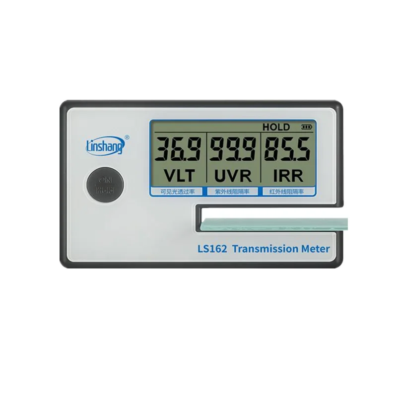 LS162 Window Film Transmission Meter Measure and Display UV Visible and Infrared Transmission Values Transmittance tester