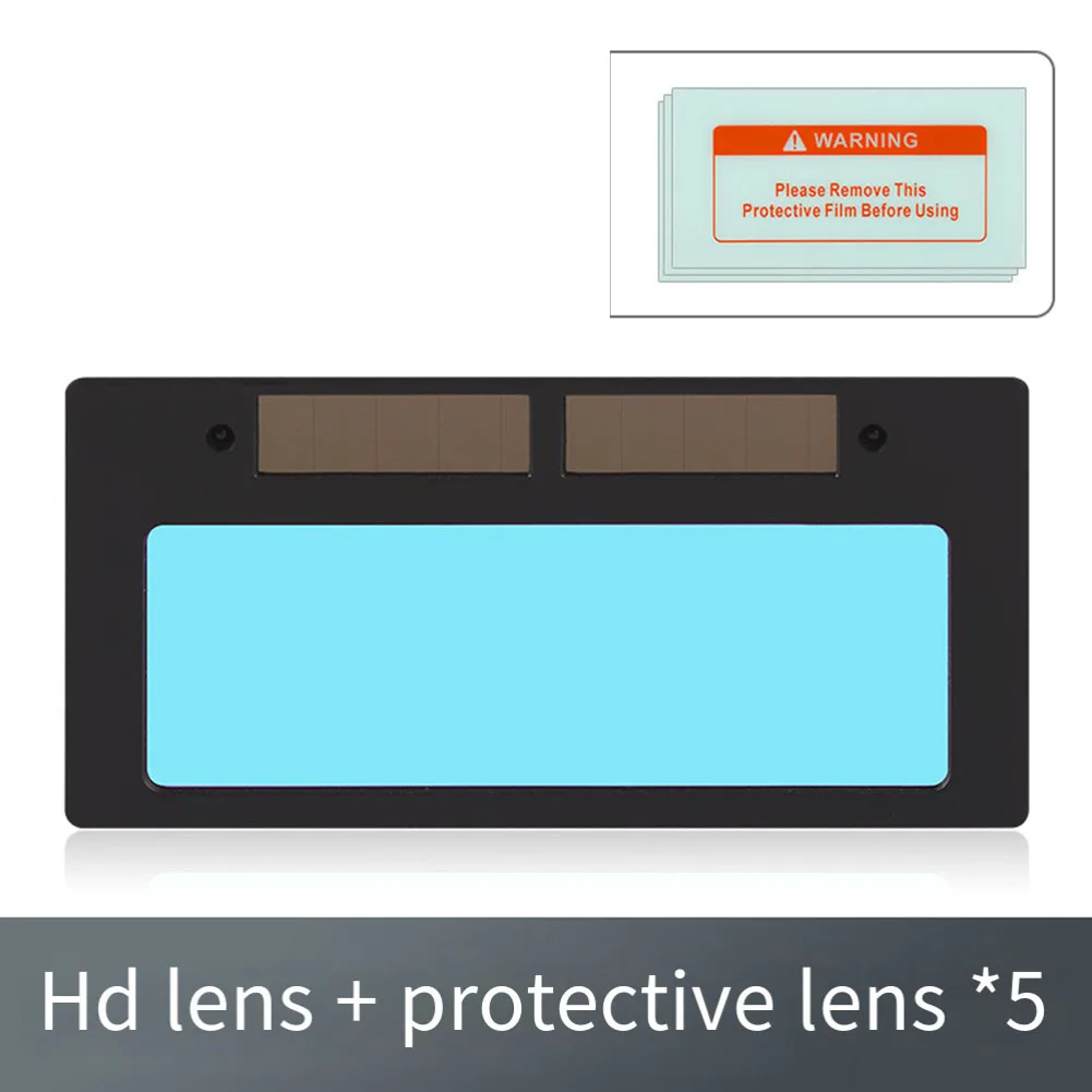 Welding Operations Auto-darkening Lenses LCD Photosensitive Lens Smart Processing Chip Solar Powered Operation