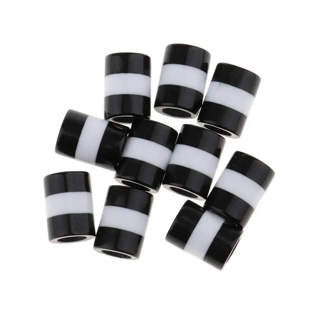 10 Stuks Haar Kralen Haar Vlecht Spelden Ringen Manchet Clips Sieraden Losse Kralen Decor Diy Accessoire