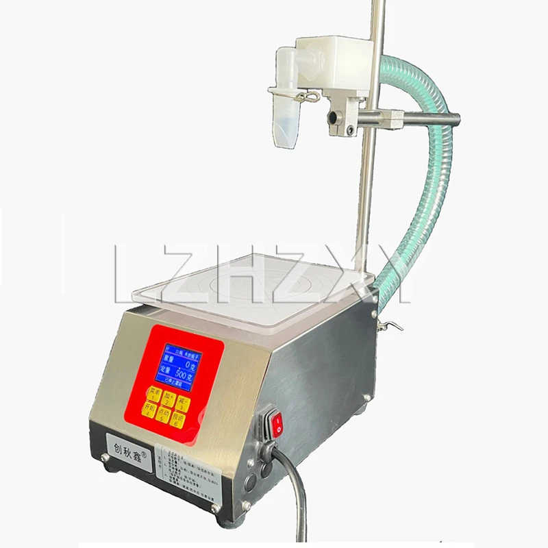 Commercial Paste Honey Filling Machine Gear Pump Weighing Type Viscous Liquid Automatic Filler 5kg