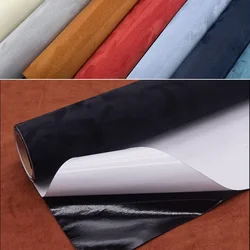 Self Adhesive Suede Velvet Shorthair Fur Fabric for Car Interior Renovation Repair and Sofa Table Chair Jewelry Box DIY Applique