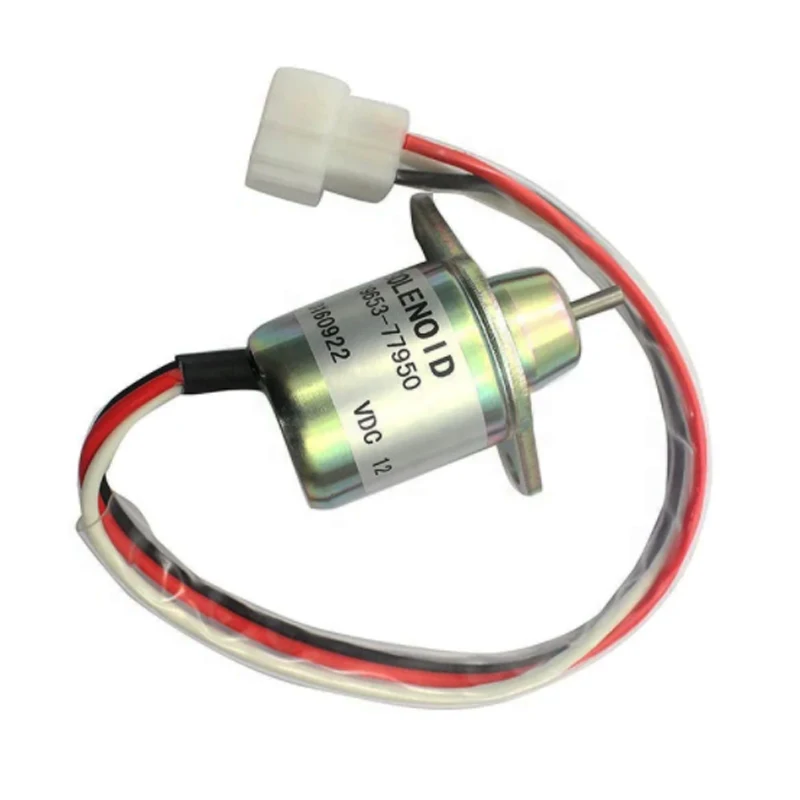 1503ES-12S5SUC5S 119653-77950 Fuel Shut Off Solenoid for Woodward M806808 for John Deere 790 990 2020 for Yanmar 3TNE84 Engine