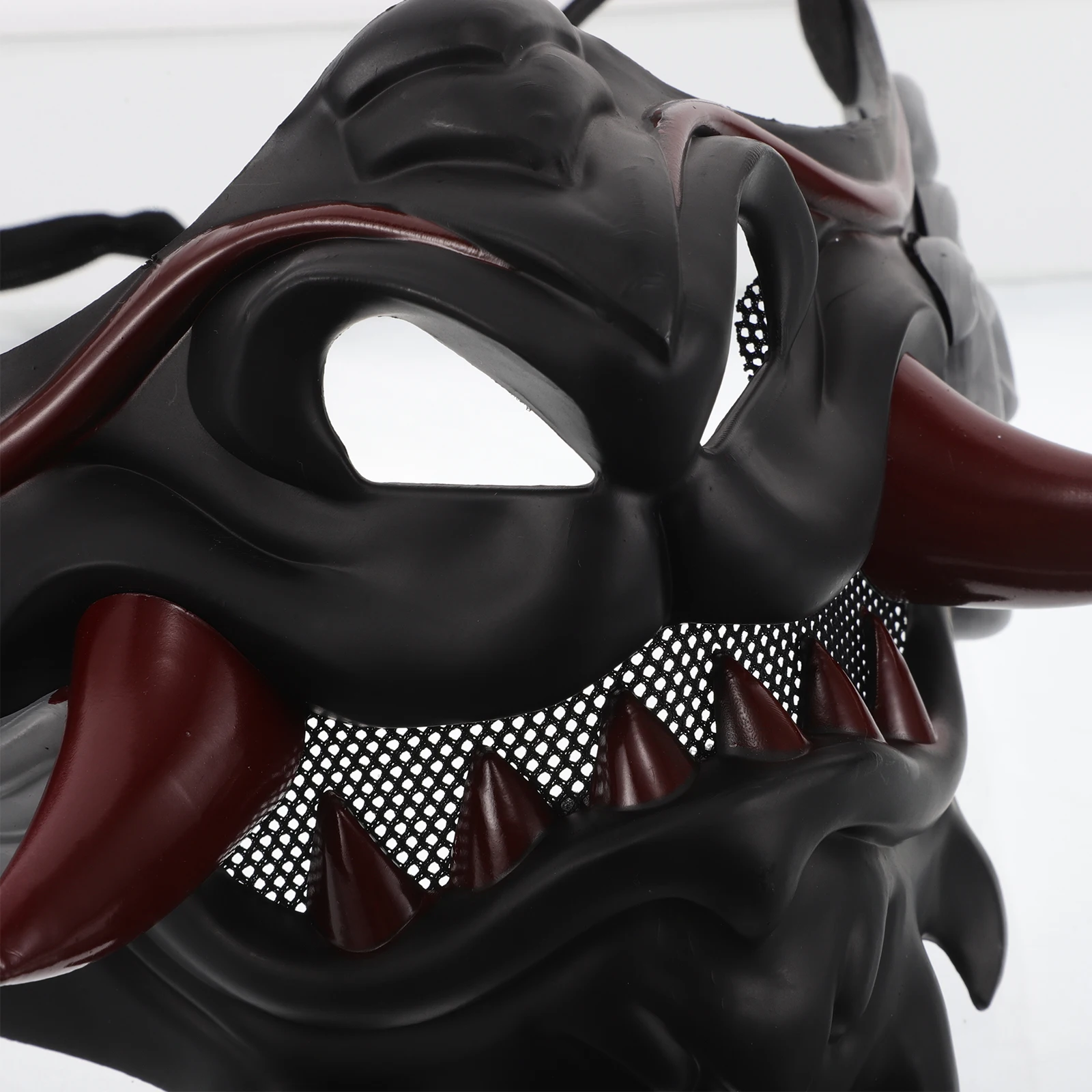 Maska dekoracyjna na twarz Przebranie Cosplay Maski dla mężczyzn i kobiet Akcesoria do kostiumów na imprezę Japońska maska wielokrotnego użytku Półmaska