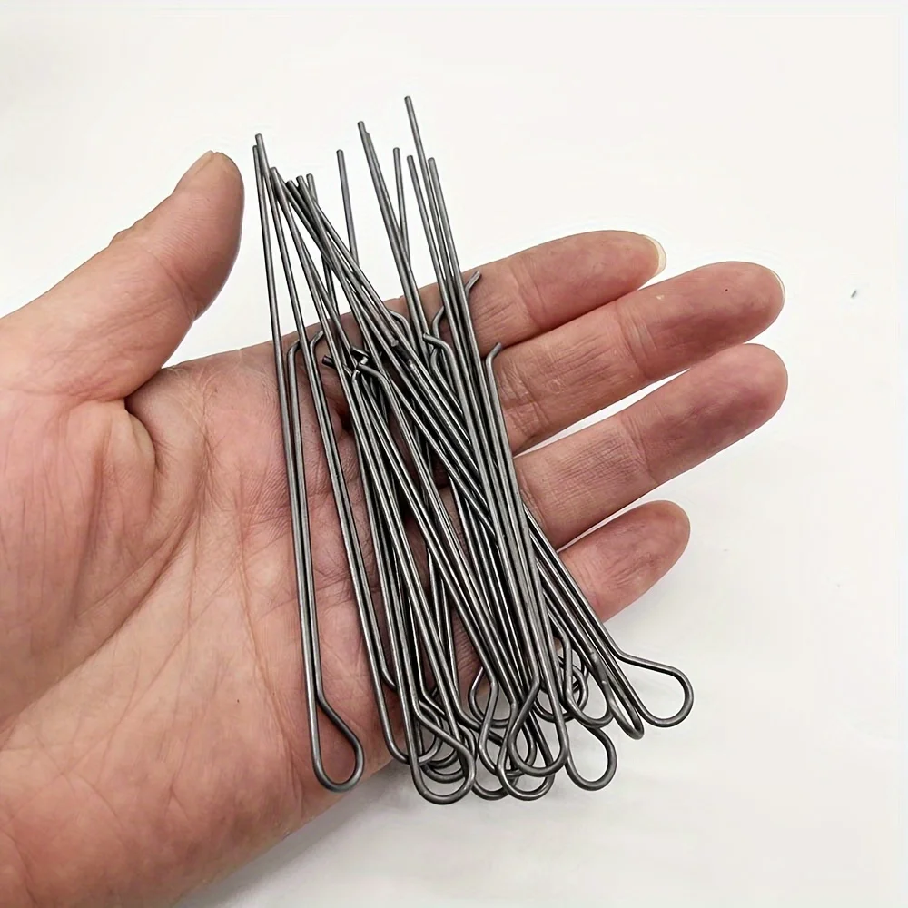 5/10Pcs 4.3 Inch Candle Wick Holders Clip Wick Fixer Stainless Steel Holders for Candle Making Metal Wick Centering Device Tools