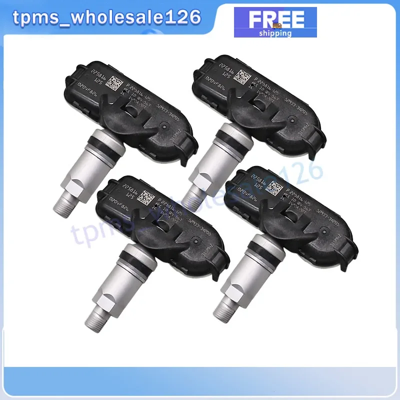 52933-3X205 TPMS 315MHZ For 2013-2019 Kia Forte 2014-2036 Hyundai Elantra Tire Pressure Monitoring System Sensor 4PCS 529333X205