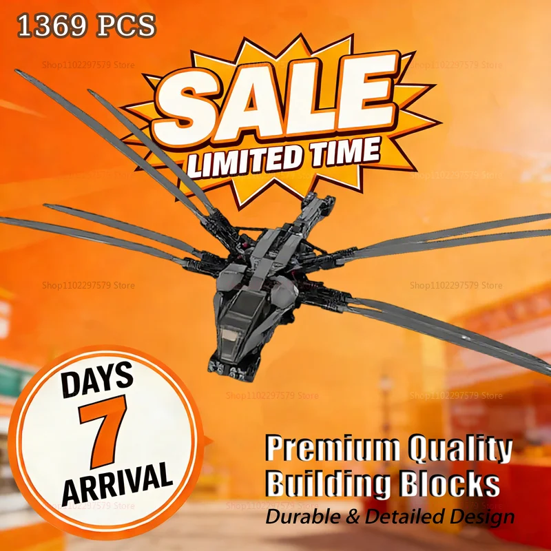 1369 個ビルディング羽ばたき翼ヘリコプター組立キットリモコンヘリコプターモデル子供大人のおもちゃ誕生日クリスマスギフト